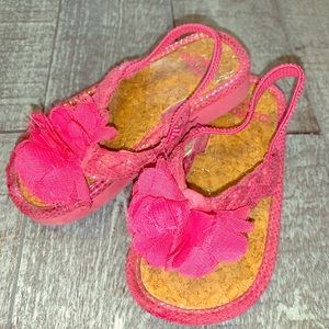 OshKosh B’gosh Pink Bouquet Sandals